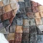 Silk Garden Entrelac Scarf by Susanna IC, Photo &copy; ArtQualia