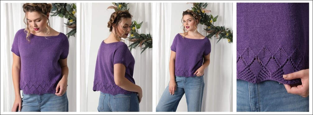 Daydreamer Tee by Susanna IC, photo © Interweave Daydreamer Tee by Susanna IC, photo © Interweave