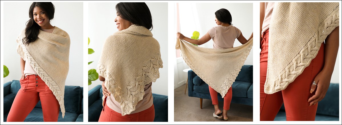 Dolomite Shawl by Susanna IC, photo © Interweave