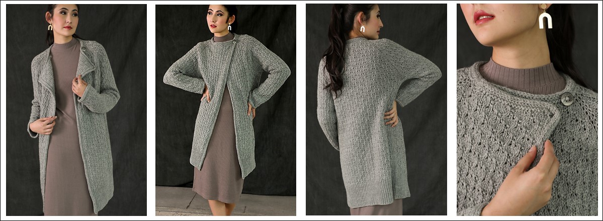 Petrichor Cardigan by Susanna IC, photo © Interweave