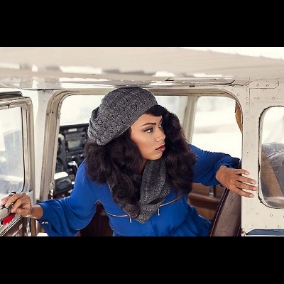 Eva Marie Hat & Cowl by Susanna IC, Photo &copy;Knitscene/Harper Point