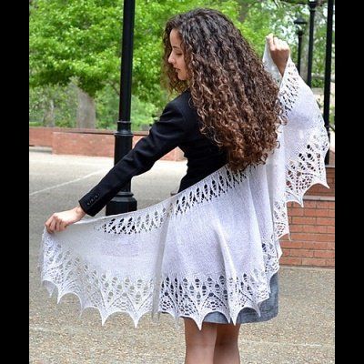 A Shawl for Emma by Susanna IC, photo &copy; Susanna IC