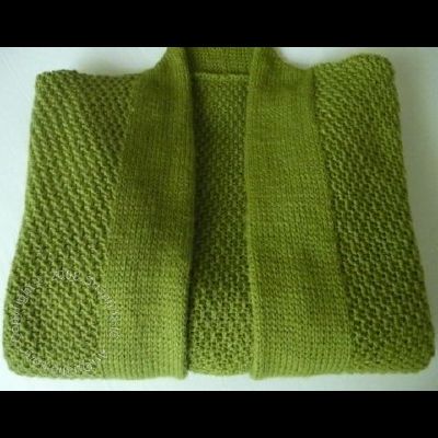 Leaf Green Cardi by Susanna IC, Photo © ArtQualia