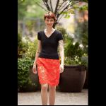 Grace Kelly Lace Sleeve Pullover by Susanna IC, Photo &copy;Brandy Crist-Travers