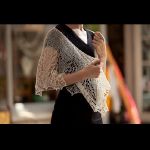 Grace Kelly Luxurious Beaded Shawl by Susanna IC, Photo &copy;Brandy Crist-Travers